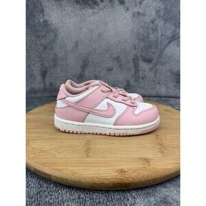 Nike Shoes Toddler Girls Size 9C Pink White Low Top Leather Sneakers HV0929-100